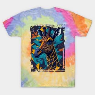 Giraffe animal wpap T-Shirt